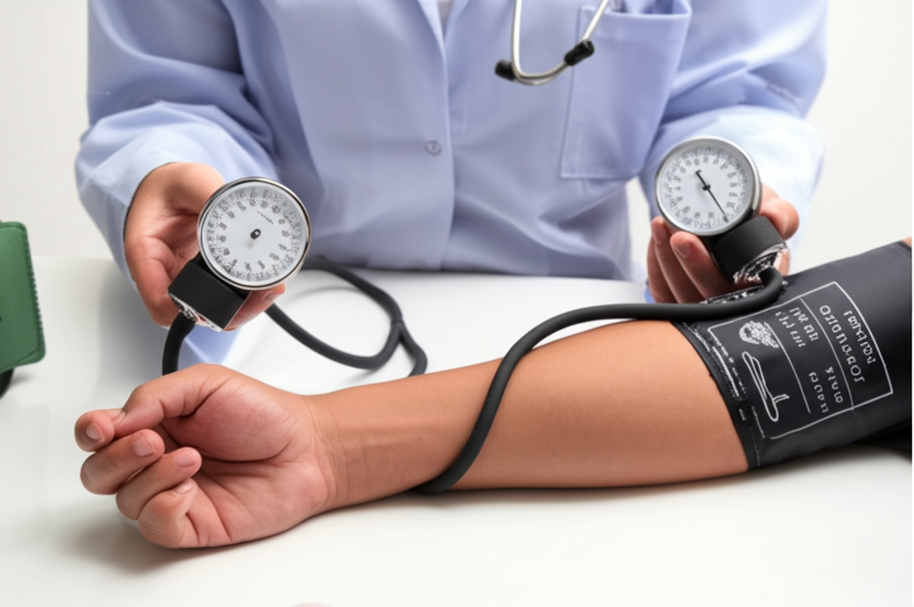 Figure 3: Blood Pressure Test Setup